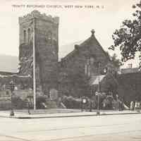 Postcard: Trinity Reformed Church, West New York, NJ