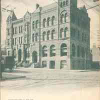 Postcard: Hudson County Bank, Jersey City, NJ