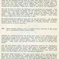          enclosure 1, pg 7 of 10: St. Matthew's history 1858-1983
   