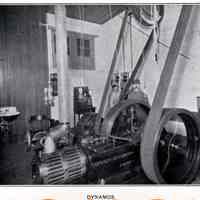 Reference image: interior view of room with dynamos at John Schmalz