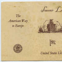          Souvenir Log of S.S. America, United States Lines, Voyage No. 50 Westbound, Aug. 15-24, 1928. picture number 3
   