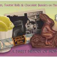 Postcard: opening of "Sweets" exhibit at HHM, Hoboken, January 30, 2011.