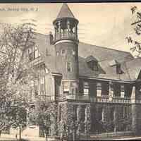 Postcard: Jersey City Club, Jersey City, NJ