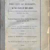 Charter of the City of Hoboken, in the State of New Jersey, March 28, 1855; with Supplements to 1871.