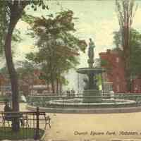 Postcard: Church Square Park, Hoboken, NJ