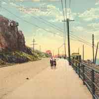 Postcard: View, Weehawken, NJ