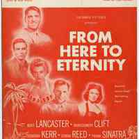 Sheet music: From Here to Eternity. Lyrics by Bob Wells. Music by Fred Karger. Barton Music Corp., N.Y., 1953.