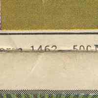          detail outside cover at fold: form number and date code
   