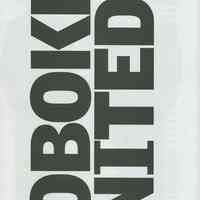 Political campaign literature "Hoboken United" "Who We Are" issued on behalf of David Roberts and slate in his campaign for Hoboken Mayor, 2001.