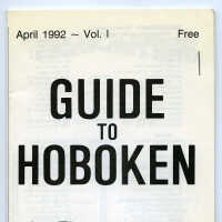          Guide to Hoboken. April 1992. Vol. 1. Published by City Guides, Hoboken, N.J. picture number 18
   