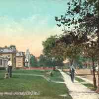 Postcard: Danforth Ave., Jersey City, NJ