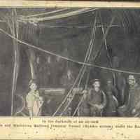 Postcard: Railroad, Hoboken, NJ