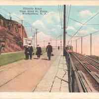 Postcard: Trolley, Weehawken, NJ