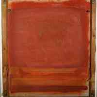 Silkscreen for poster: The Back Side., 152 Newark St., Hoboken, ca. 1974.