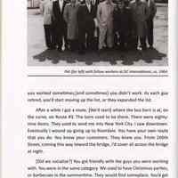          pg 20 photo: Pat with fellow workers at DC International ca. 1964
   