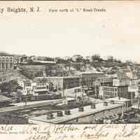 Postcard: Jersey City View, Jersey City, NJ