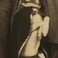          detail dog: Rin-Tin-Tin stand-in?; note coat with initials SK
   