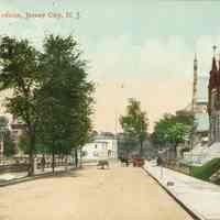 Postcard: Summit Ave., Jersey City, NJ