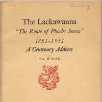          Booklet: The Lackawanna. 