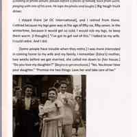          pg 21 Big Tough Truck Driver; photo Edna & Patsy wedding day Sept. 20, 1953
   