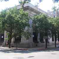 Documentation photos of Jefferson Trust Company building, 313-315 First St., Hoboken, July 2007.