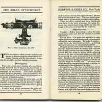          pp 24-25: The Solar Attachment
   