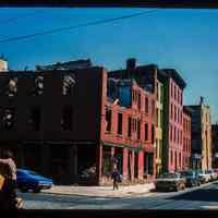          Color slide of eye-level view of building under demolition on the NE corner of 2nd & Park looking E down 2nd picture number 1
   