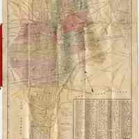 Map of Jersey City & Hoboken, N.J. Interstate Map Co. Indexed Map. Copyright 1904.