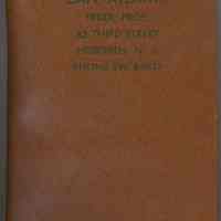 Memo pad with cover imprinted Cafe Atlanta, Trudi - Prop[rietor]., 62 Third St., Hoboken, N.J., Phone SW8-9632. 1960.