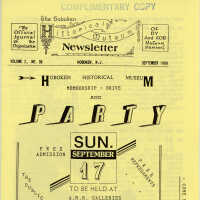          Hoboken Historical Museum Newsletter [First Series], Volume 2, No. 30, September, 1989. picture number 9
   