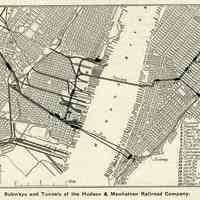          detail pg 250, map: Subways and Tunnels of the Hudson & Manhattan Railroad
   