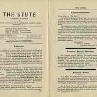          pp [312--313; masthead; Francis Bowes Stevens obituary
   