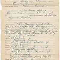 Six documents related to Delaware, Lackawanna & Western Railroad employee