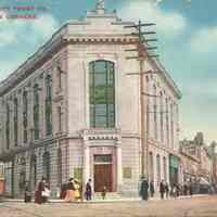 Postcard: Jersey City Trust Co., Jersey City, NJ