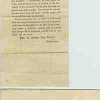          receipt back & envelope
   