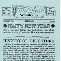          Hoboken Historical Museum Newsletter [First Series], Volume 2, No. 45, January, 1991. picture number 5
   
