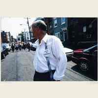 Color photo: "Born in Hoboken" by John F. Conn. Hoboken, no date [2007].