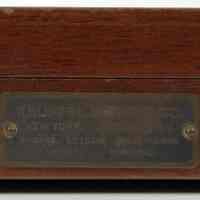          detail Keuffel & Esser plate on front
   