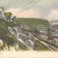 Postcard: View, Weehawken, NJ