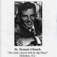 Program, memorial mass : Francis Albert Sinatra, 1915-1998. St. Francis Church, Hoboken, N.J. May 18, 1998, 5:30 p.m.