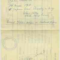          duplicate baptism certificate: back with notes
   