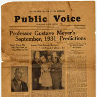          Newspaper: Public Voice, Vol. 1, No. 3, September 4, 1931. picture number 5
   