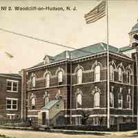Postcard: Public School No. 2, Woodcliff-on-Hudson
