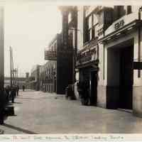 Sepia tone photos, 2, of Hudson St.; from Newark St. to Ferry St.; Hudson to Washington Sts., Hoboken, n.d., (1933.)