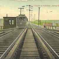 Postcard: Trolley, Hoboken, NJ