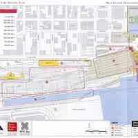 Digital images of seven architectural plans for Hoboken Ferry Terminal Restoration, NY & Hoboken, ca. 2002.