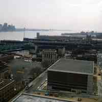          107: rooftop; from River (Hudson) & Third looking south - southeast
   