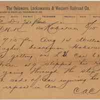          Doc 2: telegram handwritten
   