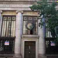          view of main entrance on First Street
   