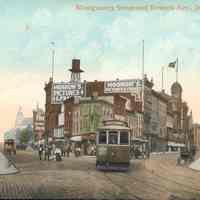 Postcard: Montgomery St., Jersey City, NJ